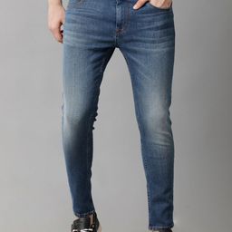 Voi Jeans Men Skinny Fit Light Fade Clean LookStretchable Jeans-image-62