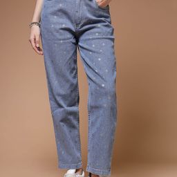 plusS Women Mid-Rise Clean Look Stretchable Jeans-picture-37