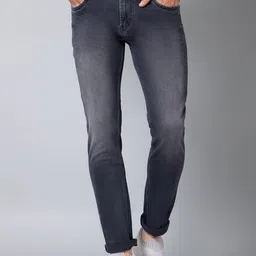 Cantabil Men Heavy Fade Clean Look Cotton Jeans-image-83