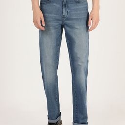 Wrangler Men Blue Low-Rise Heavy Fade Stretchable Jeans-image-84