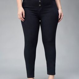 Miss Chase A+ Women Skinny Fit High-Rise Heavy Fade Stretchable Jeans-picture-22