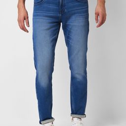 SPYKAR Men Slim Fit Heavy Fade Clean Look Stretchable Jeans-picture-56