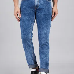 STUDIO NEXX Men Slim Fit Heavy Fade Stretchable Jeans-image-89