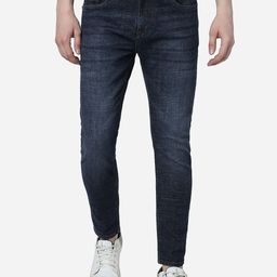 Greenfibre Men Slim Fit Heavy Fade Stretchable Jeans-image-2