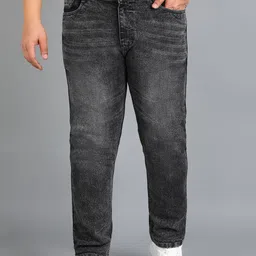 Urbano Plus Plus Size Men Mid-Rise Clean Look Slim Fit Heavy Fade Stretchable Jeans-picture-9