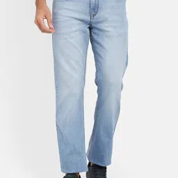 Octave Men Straight Fit Heavy Fade Comfort Jeans-image-81