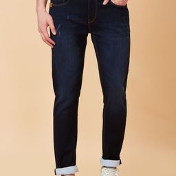 Being Human Men Slim Fit Low Distress Light Fade Jeans-picture-19
