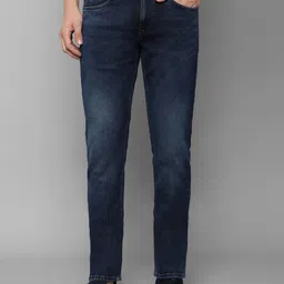 Louis Philippe Jeans Men Navy Blue Light Fade Jeans-image-35
