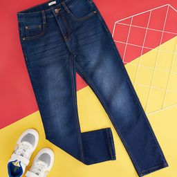 Pantaloons Junior Boys Mid-Rise Slim Fit Light Fade Jeans-picture-14
