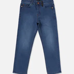 Allen Solly Junior Boys Slim Fit Light Fade Jeans-picture-0