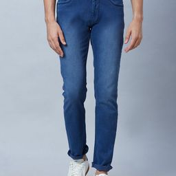 Park Avenue Men Slim Fit Light Fade Jeans-image-65