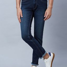 Park Avenue Men Slim Fit Light Fade Jeans-image-94