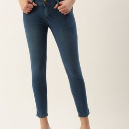 TWIN BIRDS Women Skinny Fit High-Rise Clean Look Stretchable Jeans-image-56