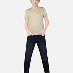 Gini and Jony Boys Low Distress Light Fade Jeans-image-20