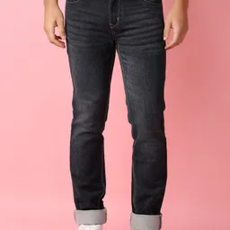 V-Mart Men Slim Fit Clean Look Mid Rise Cotton Light Fade Jeans-image-51