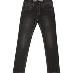 Pepe Jeans Boys Mid-Rise Slim Fit Clean Look Light Fade Stretchable Jeans-image-96