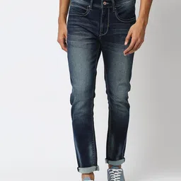 Pepe Jeans Men Blue Skinny Fit Light Fade Stretchable Jeans-picture-45