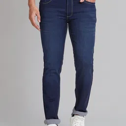 Park Avenue Men Tapered Fit Low-Rise Light Fade Jeans-picture-57