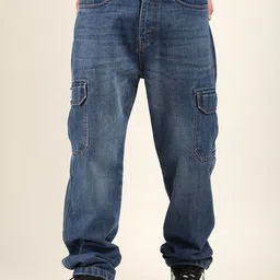 JIMMY & JORDAN Men Jean Mildly Distressed Light Fade Jeans-image-65