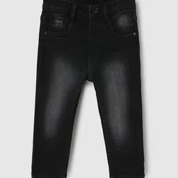 max Boys Mid-Rise Light Fade Pure Cotton Stretchable Jeans-40