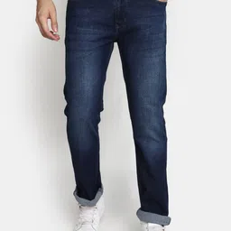 V-Mart Men Clean Look Light Fade Mid-Rise Cotton Jeans-image-21