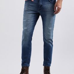 Antony Morato Men Skinny Fit Low Distress Heavy Fade Stretchable Jeans-image-85