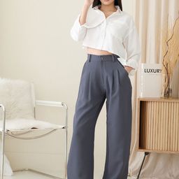 Off Duty India Women Comfort High-Rise Light Shade Wide Leg Jeans-image-63