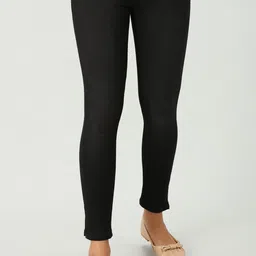 Mustard Women Clean Look Relaxed Fit Cotton Jeans-image-98