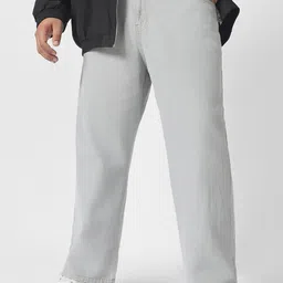 Urbano Plus Men Loose Relaxed Fit Jeans-image-78