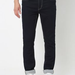 R&B Men Mid-Rise Clean Look Slim Fit Cotton Jeans-picture-34