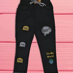 A-Okay Boys Slim Fit High-Rise Highly Distressed Embroidered Jeans-image-89