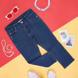 Pantaloons Junior Girls Mid Rise Regular Fit Stretchable Jeans-14