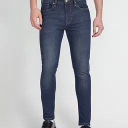 Flying Machine Men Skinny Fit Mid-Rise Light Fade Cotton Stretchable Jeans-image-74