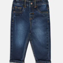 MINI KLUB Boys Classic Light Fade Stretchable Jeans-image-98