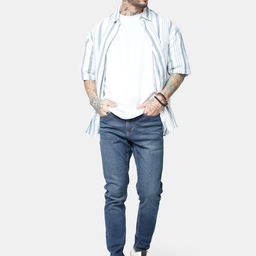 The Souled Store Men Slim Fit Light Fade Stretchable Jeans-image-20