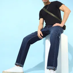 Kook N Keech Men Blue Jean Slim Fit Clean Look Stretchable Jeans-image-83