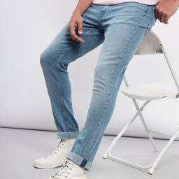 Lee Men Bruce Skinny Fit High Rise Clean Look Stretchable Jeans-picture-16