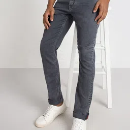 Lee Men Bruce Skinny Fit Mid-Rise Heavy Fade Stretchable Jeans-image-61