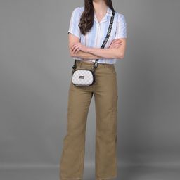 Crimsoune Club Women Wide Leg Clean Look Stretchable Jeans-image-59