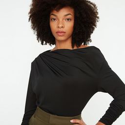 Trendyol Women Black One Shoulder Top-image-71