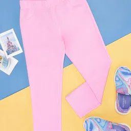 Pantaloons Junior Girls Slim Fit Mid-Rise Jeggings-image-119