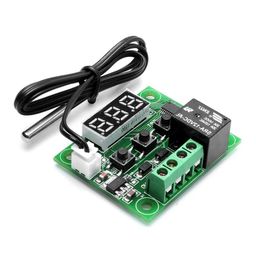 ERH India 1 Pc W1209 Digital Temperature Controller Thermostat Thermocouple Sensor Module for Incubator Machine and DIY Projects Kit etc image 1