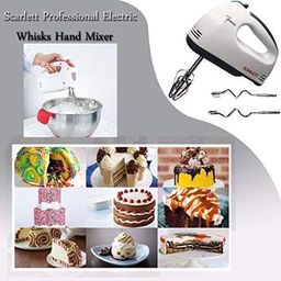 KINJORU 180 W 2021 Edition Electric Beater High Speed Hand Mixer Egg Beater For Cake Making And Whipping Cream With 7 Speed Control image 5