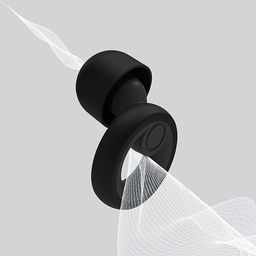 TAPAHPRIYAY ar Plugs for Noise Reduction Super Soft || Reusable Hearing Protection in Flexible Silicone for Sleep || Noise Sensitivity & Flights 8 Size Eartips 30dB Earplugs (Black) image 5