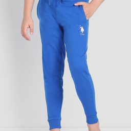 U.S. Polo Assn. Boys Mid Rise Drawstring Waist OKJ01 Joggers-24