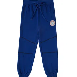 Cub McPaws Boys Blue Cotton Joggers-image-39