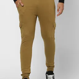Red Flame Men Stretchable Joggers-image-96