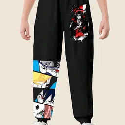 BAESD Boys Printed Cotton Mid Rise Joggers-image-67