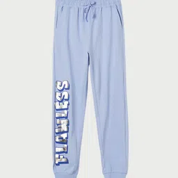 Fame Forever by Lifestyle Girls Printed Pure Cotton Joggers-picture-11