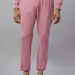 N AND J Men Pure Cotton Mid-Rise Joggers-image-53